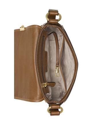 michael michael kors james medium saddle bag|Michael Kors triple compartment bag.